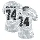 ＃74 Women's Tyler McLellan Arctic Camo Limited Tampa Bay Buccaneers 2024 Salute to Service Jersey