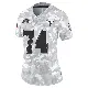 ＃74 Women's Tyler McLellan Arctic Camo Limited Tampa Bay Buccaneers 2024 Salute to Service Jersey