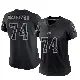 ＃74 Women's Tyler McLellan Black Limited Tampa Bay Buccaneers Reflective Jersey