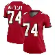 ＃74 Women's Tyler McLellan Red Legend Tampa Bay Buccaneers Jersey