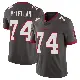 ＃74 Youth Tyler McLellan Limited Tampa Bay Buccaneers Pewter Alternate Vapor Jersey