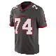 ＃74 Youth Tyler McLellan Limited Tampa Bay Buccaneers Pewter Alternate Vapor Jersey