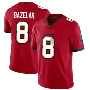 ＃8 Youth Connor Bazelak Red Limited Tampa Bay Buccaneers Team Color Vapor Untouchable Jersey