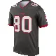 ＃80 Men's Tanner Knue Legend Tampa Bay Buccaneers Pewter Alternate Jersey