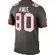 ＃80 Men's Tanner Knue Legend Tampa Bay Buccaneers Pewter Alternate Jersey