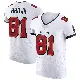 ＃81 Men's Antonio Brown White Elite Tampa Bay Buccaneers Vapor Jersey