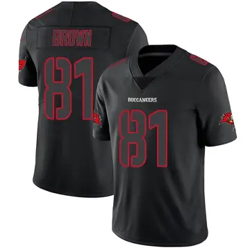 ＃81 Youth Antonio Brown Black Impact Limited Tampa Bay Buccaneers Jersey