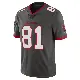 ＃81 Youth Antonio Brown Limited Tampa Bay Buccaneers Pewter Alternate Vapor Jersey