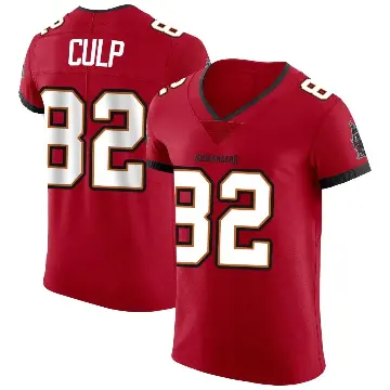 ＃82 Men's Devin Culp Red Elite Tampa Bay Buccaneers Vapor Jersey