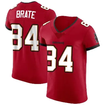 ＃84 Men's Cameron Brate Red Elite Tampa Bay Buccaneers Vapor Jersey