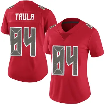 ＃84 Women's Tanner Taula Red Limited Tampa Bay Buccaneers Team Color Vapor Untouchable Jersey