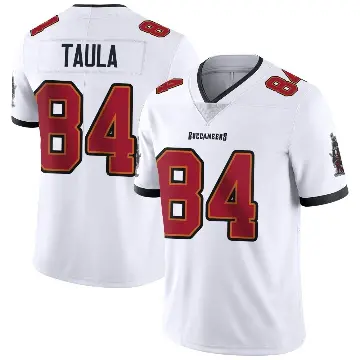 ＃84 Youth Tanner Taula White Limited Tampa Bay Buccaneers Vapor Untouchable Jersey