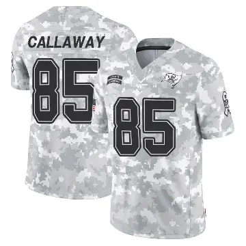 ＃85 Men's Marquez Callaway Arctic Camo Limited Tampa Bay Buccaneers 2024 Salute to Service Jersey