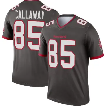 ＃85 Youth Marquez Callaway Legend Tampa Bay Buccaneers Pewter Alternate Jersey