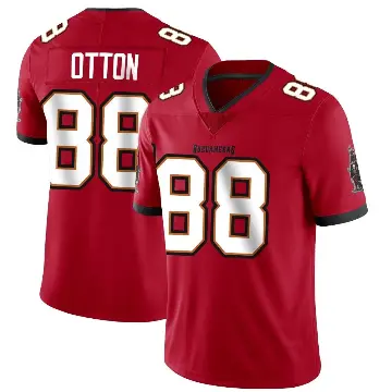 ＃88 Men's Cade Otton Red Limited Tampa Bay Buccaneers Team Color Vapor Untouchable Jersey