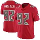 ＃92 Men's William Gholston Red Limited Tampa Bay Buccaneers Color Rush Jersey