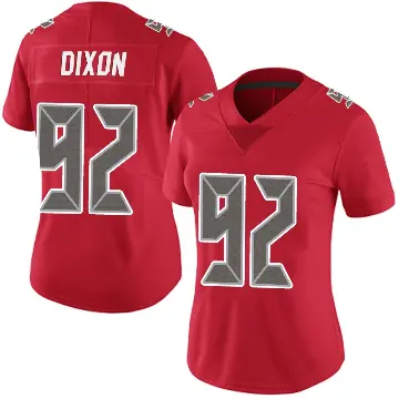 ＃92 Women's Riley Dixon Red Limited Tampa Bay Buccaneers Team Color Vapor Untouchable Jersey