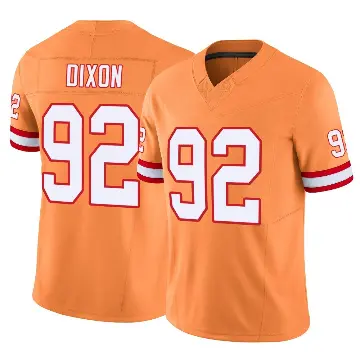 ＃92 Youth Riley Dixon Orange Limited Tampa Bay Buccaneers Vapor F.U.S.E. Jersey