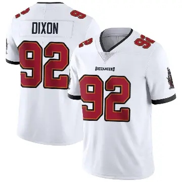 ＃92 Youth Riley Dixon White Limited Tampa Bay Buccaneers Vapor Untouchable Jersey