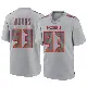 ＃93 Men's Eric Banks Gray Game Tampa Bay Buccaneers Atmosphere Fashion Jersey