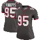 ＃95 Women's Elijah Roberts Legend Tampa Bay Buccaneers Pewter Alternate Jersey