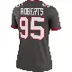 ＃95 Women's Elijah Roberts Legend Tampa Bay Buccaneers Pewter Alternate Jersey