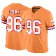 ＃96 Men's Greg Gaines Orange Limited Tampa Bay Buccaneers Vapor F.U.S.E. Jersey